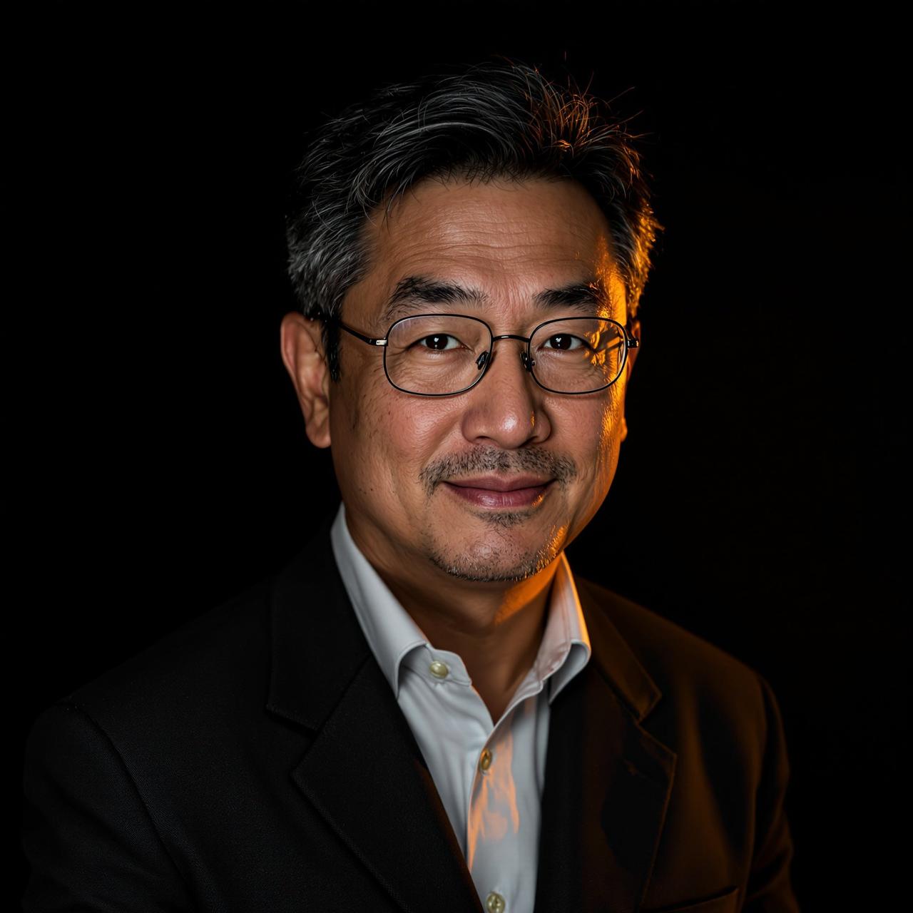 陈星海博士肖像照,丫丫影视创始人兼CEO